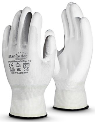 Перчатки МИКРОПОЛ, (TPU-13), нейлон-полиуретан, белые